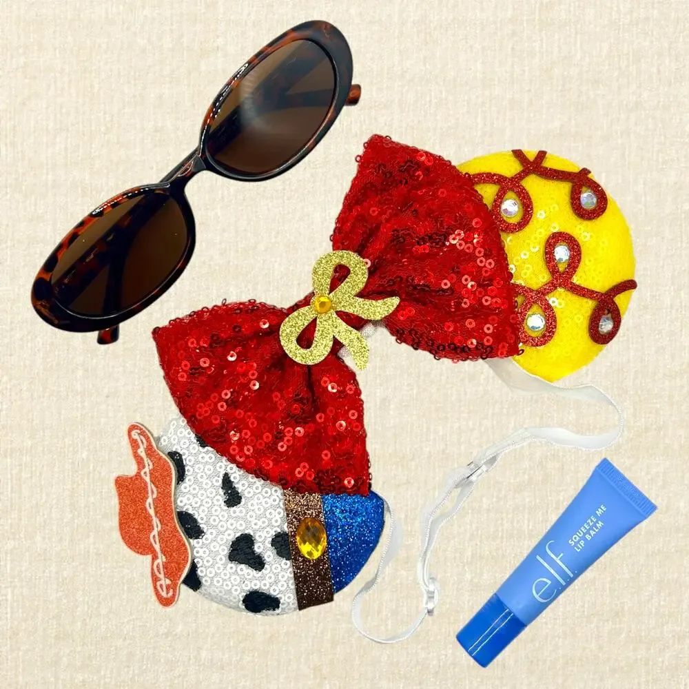 Elastic Woody Jessie Toy Story Minnie Ears | Disney-Inspired Mouse Ears